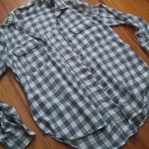 Hollister flannel long sleeve shirt
